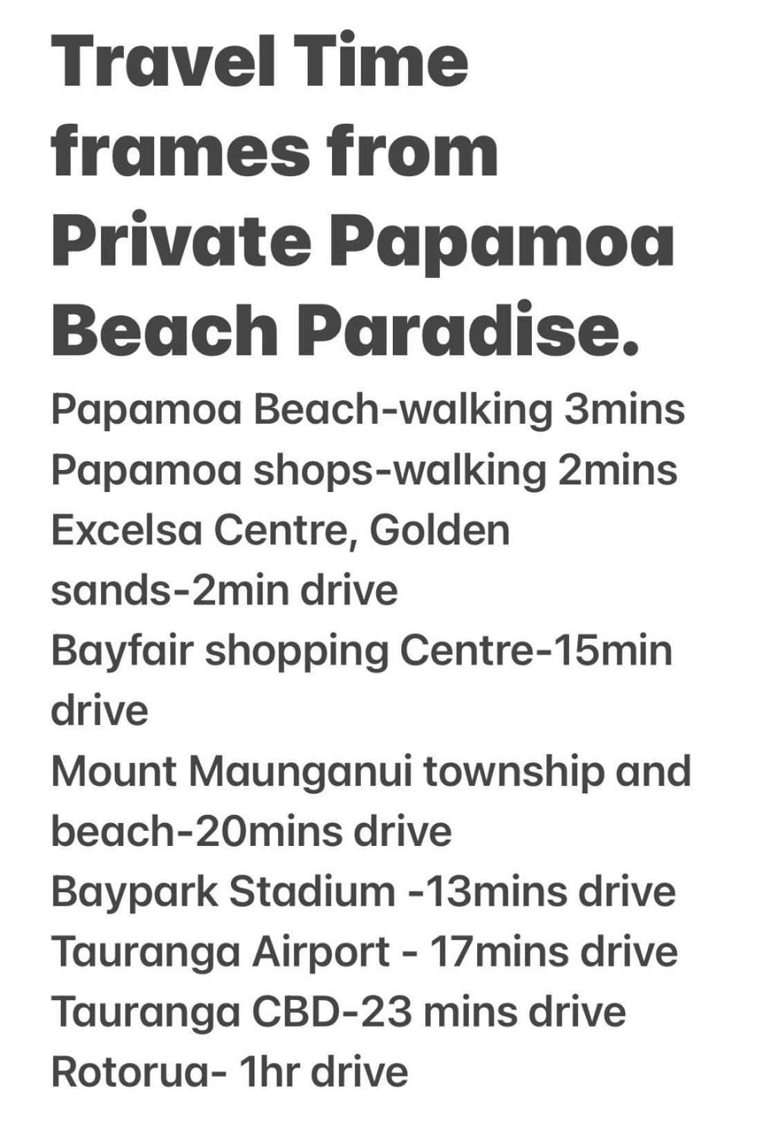 Private Papamoa Beach Paradise Exterior photo